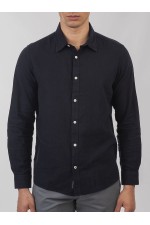 LONG SLEEVE SHIRT - ΜΠΛΕ
