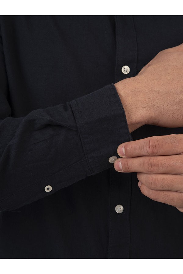 LONG SLEEVE SHIRT - ΜΠΛΕ