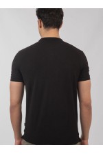 T-SHIRT MENS - ΜΑΥΡΟ