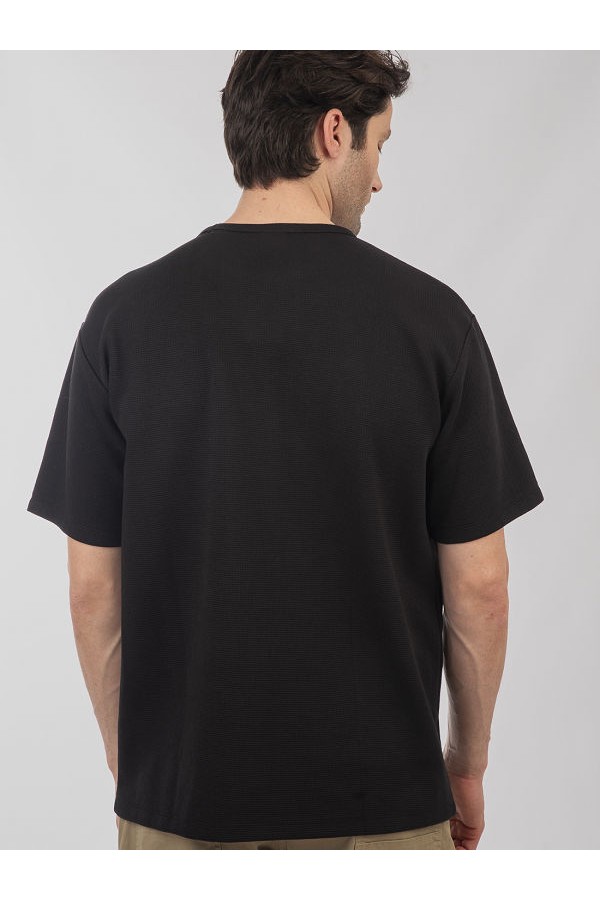 T-SHIRT MENS - ΜΑΥΡΟ
