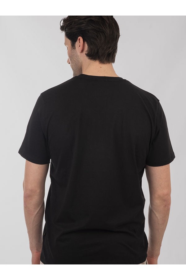 T-SHIRT MENS - ΜΑΥΡΟ