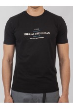 T-SHIRT MENS - ΜΑΥΡΟ