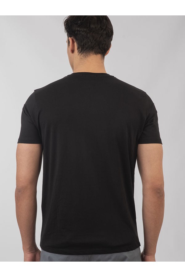 T-SHIRT MENS - ΜΑΥΡΟ