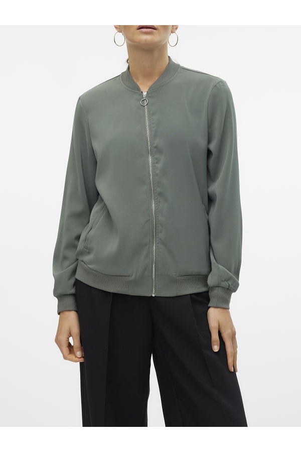 VMCOCO L/S BOMBER NOOS - ΠΡΑΣΙΝΟ