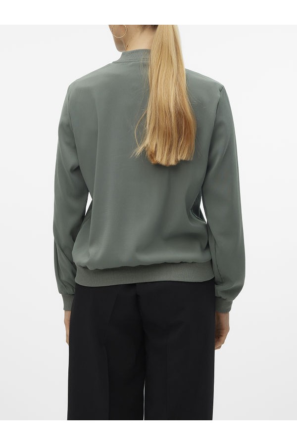 VMCOCO L/S BOMBER NOOS - ΠΡΑΣΙΝΟ