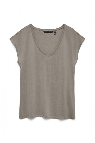 VMFILLI SS V-NECK TEE NOOS - ΜΠΕΖ