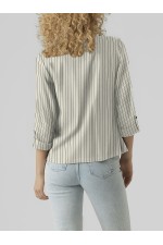 VMJESMILO 3/4 LOOSE BLAZER WVN GA NOOS - ΛΕΥΚΟ