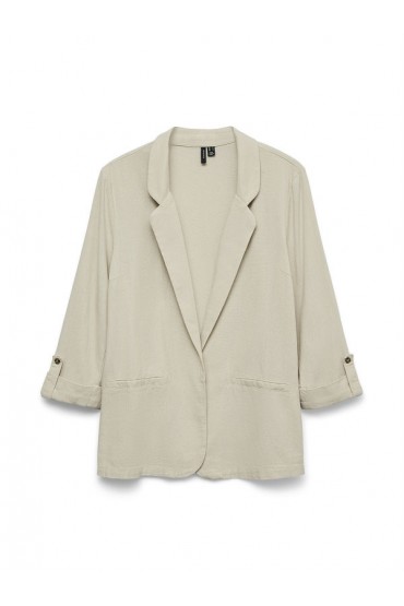 VMJESMILO 3/4 LOOSE BLAZER WVN GA NOOS - ΜΠΕΖ