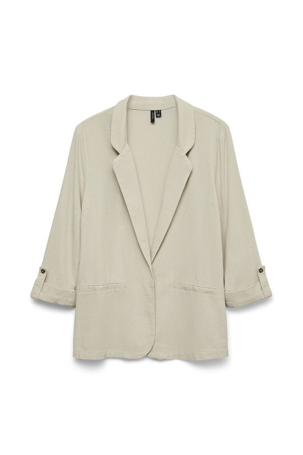 VMJESMILO 3/4 LOOSE BLAZER WVN GA NOOS - ΜΠΕΖ