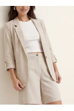 VMJESMILO 3/4 LOOSE BLAZER WVN GA NOOS - ΜΠΕΖ