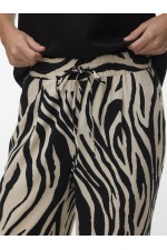 VMJESMILO HW WIDE PANTS WVN NOOS - ΜΑΥΡΟ