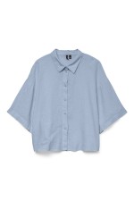 VMLINN 2/4 SHORT SHIRT WVN NOOS - ΜΠΛΕ