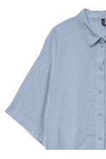 VMLINN 2/4 SHORT SHIRT WVN NOOS - ΜΠΛΕ