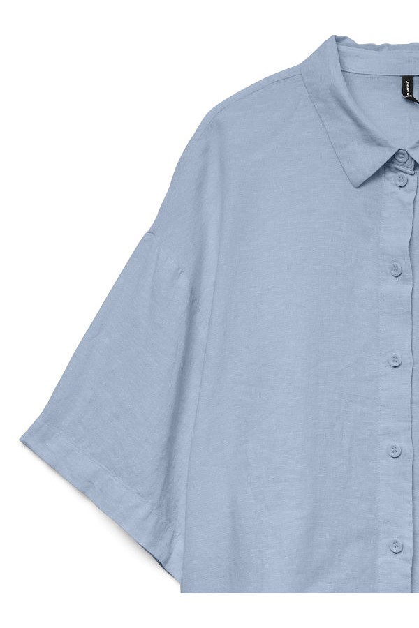 VMLINN 2/4 SHORT SHIRT WVN NOOS - ΜΠΛΕ