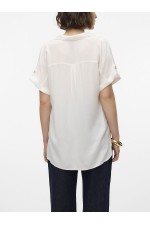 VMBUMPY SS SHIRT WVN GA NOOS - ΛΕΥΚΟ