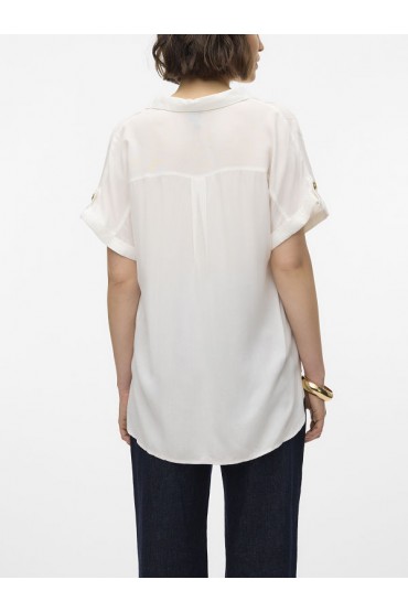 VMBUMPY SS SHIRT WVN GA NOOS - ΛΕΥΚΟ