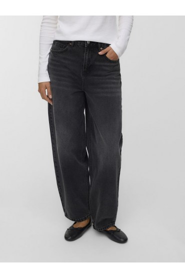VMBILLIE HR BARREL ANK JEANS LI141 NOOS - ΜΑΥΡΟ