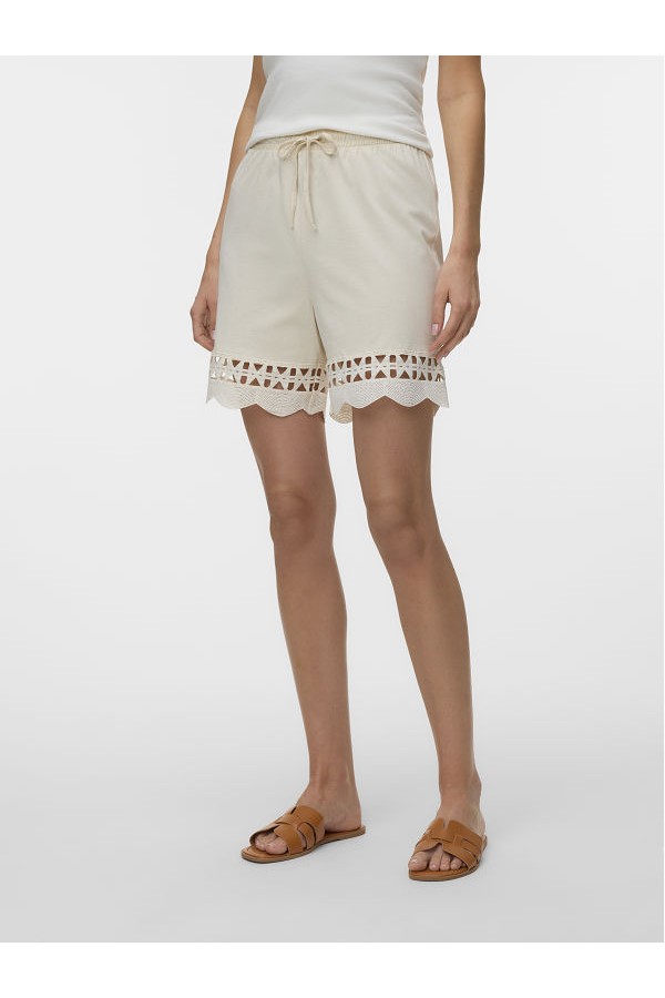 VMGABBY HW SHORTS JRS GA - ΜΠΕΖ