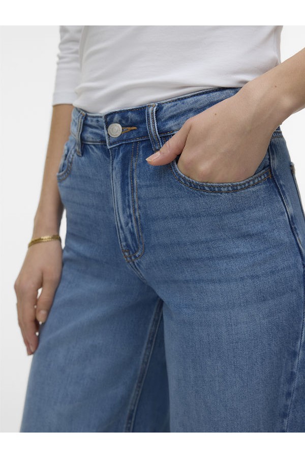 VMANNET MR WIDE JEANS LI3162 - ΜΠΛΕ