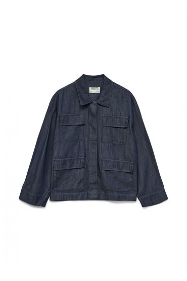 AWFIA LS DENIM JACKET - ΜΠΛΕ
