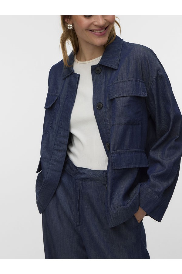 AWFIA LS DENIM JACKET - ΜΠΛΕ