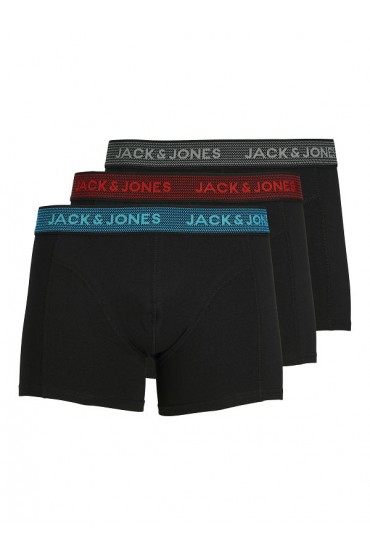 JACWAISTBAND TRUNKS 3 PACK NOOS - ΓΚΡΙ