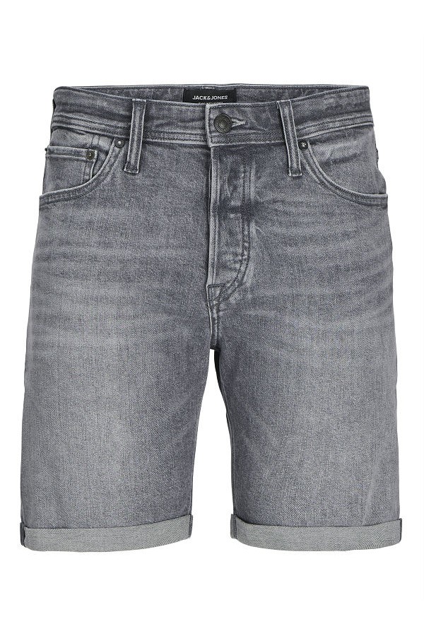 JJIRICK JJIORIGINAL SHORTS AM 360 SN - ΓΚΡΙ