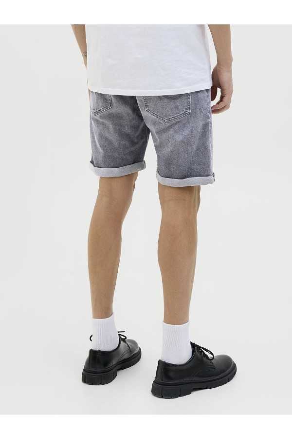 JJIRICK JJIORIGINAL SHORTS AM 360 SN - ΓΚΡΙ