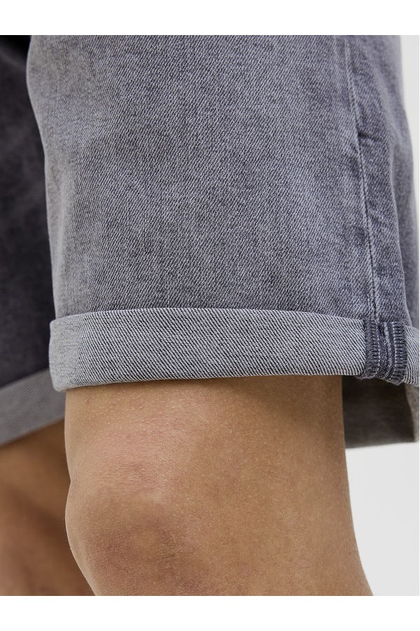 JJIRICK JJIORIGINAL SHORTS AM 360 SN - ΓΚΡΙ
