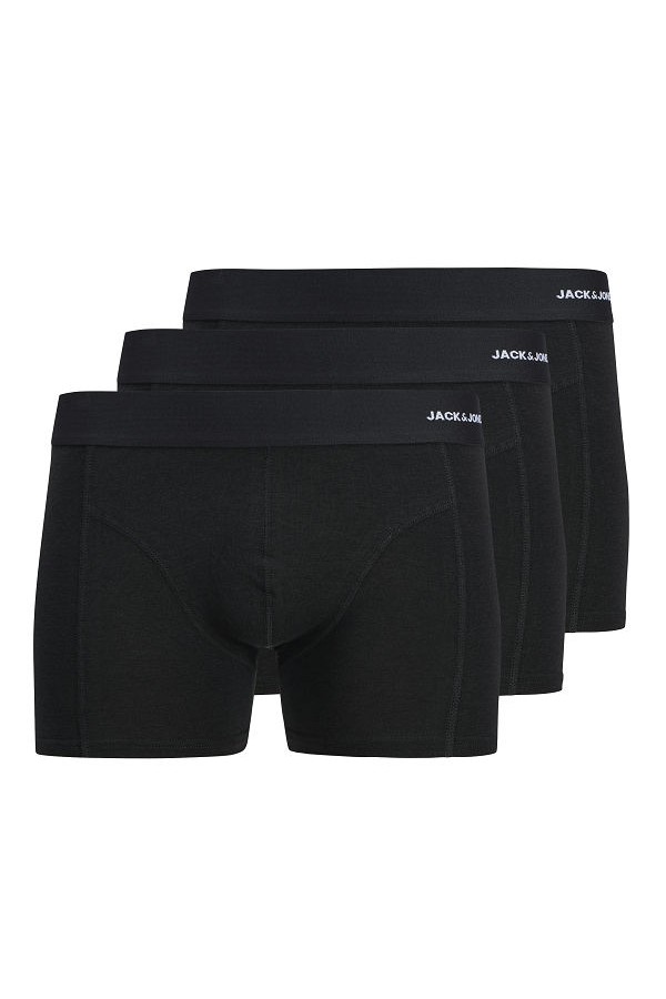JWHPHILIP BAMBOO TRUNKS 3 PACK - ΜΑΥΡΟ