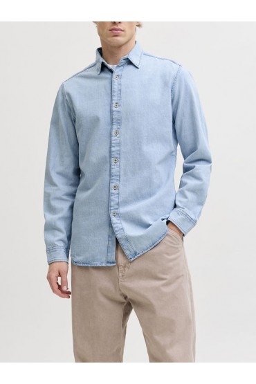 JJESTANLEY JJSHIRT AT 021 NOOS - ΜΠΛΕ ΑΝΟΙΧΤΟ