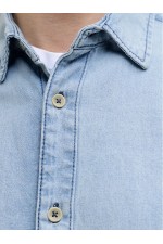 JJESTANLEY JJSHIRT AT 021 NOOS - ΜΠΛΕ ΑΝΟΙΧΤΟ