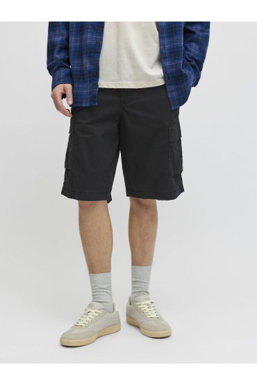 JREBCORY CARGO SHORT MID SN - ΜΑΥΡΟ