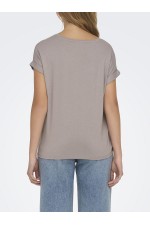 ONLMOSTER S/S O-NECK TOP NOOS JRS - ΚΑΦΕ