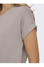 ONLMOSTER S/S O-NECK TOP NOOS JRS - ΚΑΦΕ