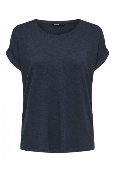 ONLMOSTER S/S O-NECK TOP NOOS JRS - ΜΠΛΕ
