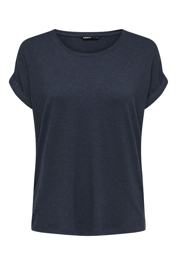 ONLMOSTER S/S O-NECK TOP NOOS JRS - ΜΠΛΕ