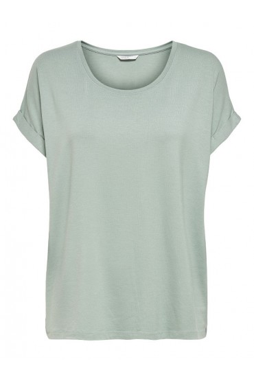 ONLMOSTER S/S O-NECK TOP NOOS JRS - ΠΡΑΣΙΝΟ