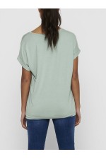 ONLMOSTER S/S O-NECK TOP NOOS JRS - ΠΡΑΣΙΝΟ