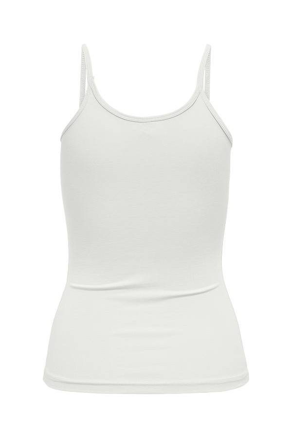 ONLLOVE STRAP SINGLET NOOS JRS - ΛΕΥΚΟ