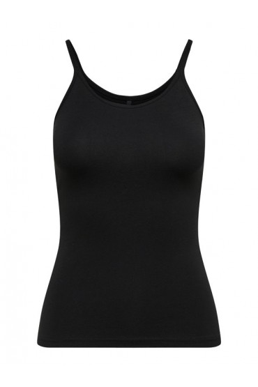 ONLLOVE STRAP SINGLET NOOS JRS - ΜΑΥΡΟ