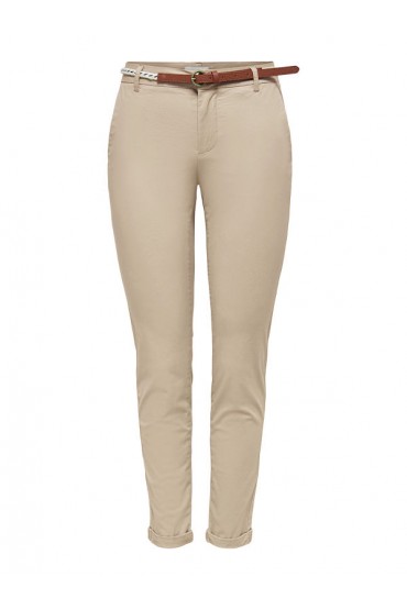 ONLBIANA LIFE COTTON BELT CHINO CC PNT - ΜΠΕΖ