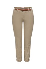 ONLBIANA LIFE COTTON BELT CHINO CC PNT - ΚΑΜΕΛ