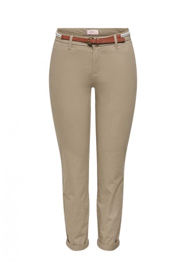 ONLBIANA LIFE COTTON BELT CHINO CC PNT - ΚΑΜΕΛ