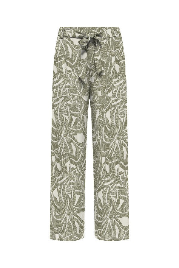 ONLNOVA LIFE VIS PALAZZO PANT WVN - ΧΑΚΙ