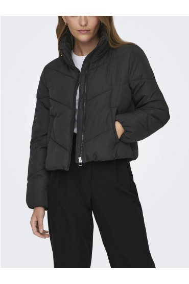 ONLMAGGI SOLID PUFFER CC OTW - ΜΑΥΡΟ