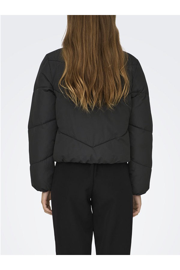ONLMAGGI SOLID PUFFER CC OTW - ΜΑΥΡΟ