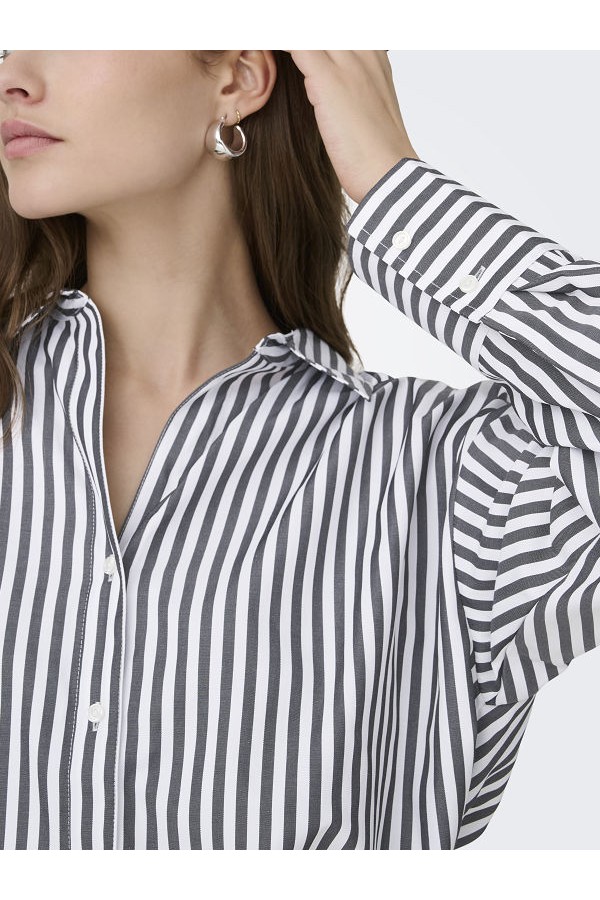 ONLOREGON SOLO SHIRT NOOS WVN - ΜΑΥΡΟ