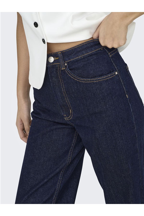 ONLJUICY HW WIDE RINSE DNM MAS763 NOOS - ΜΠΛΕ