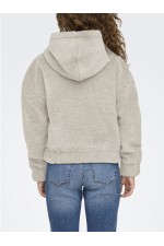 ONLTANJA TEDDY HOOD JACKET OTW NOOS - ΜΠΕΖ